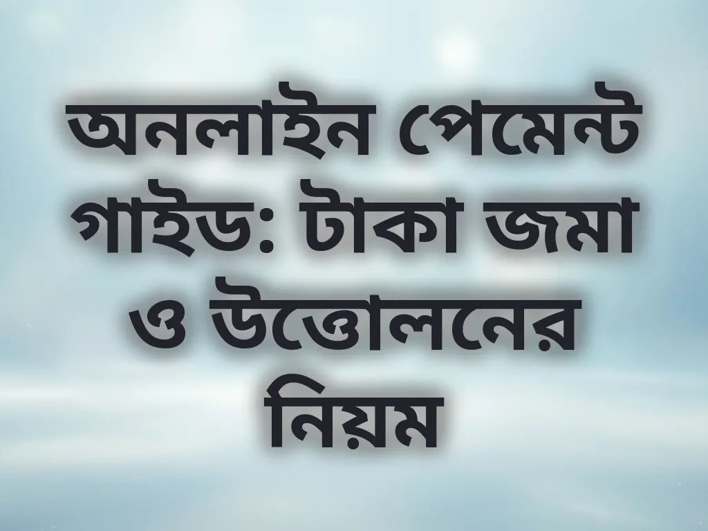 পেমেন্ট গাইড